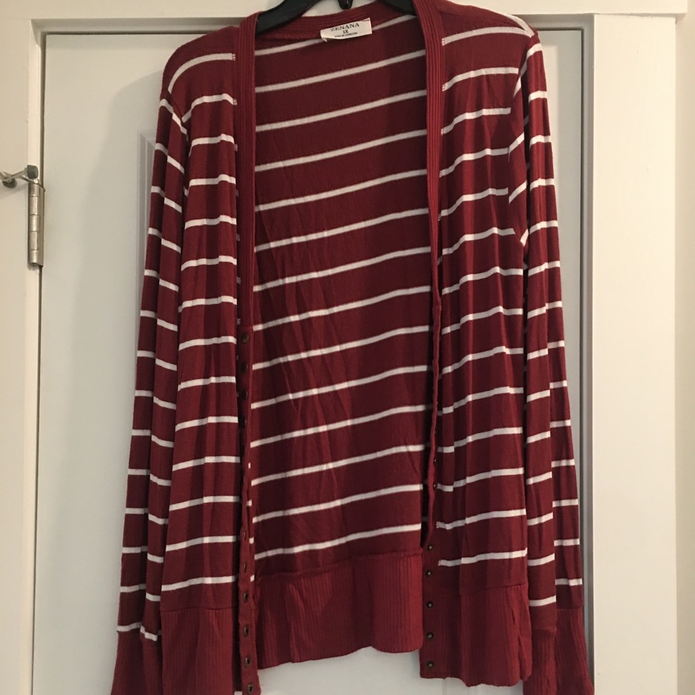 Striped Cardigan